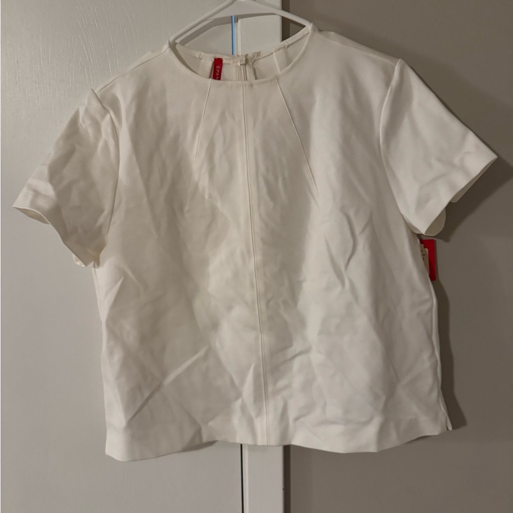 Spanx White Women's Top Zip Back